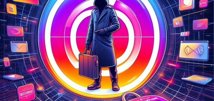 Instagram phishing kampanja