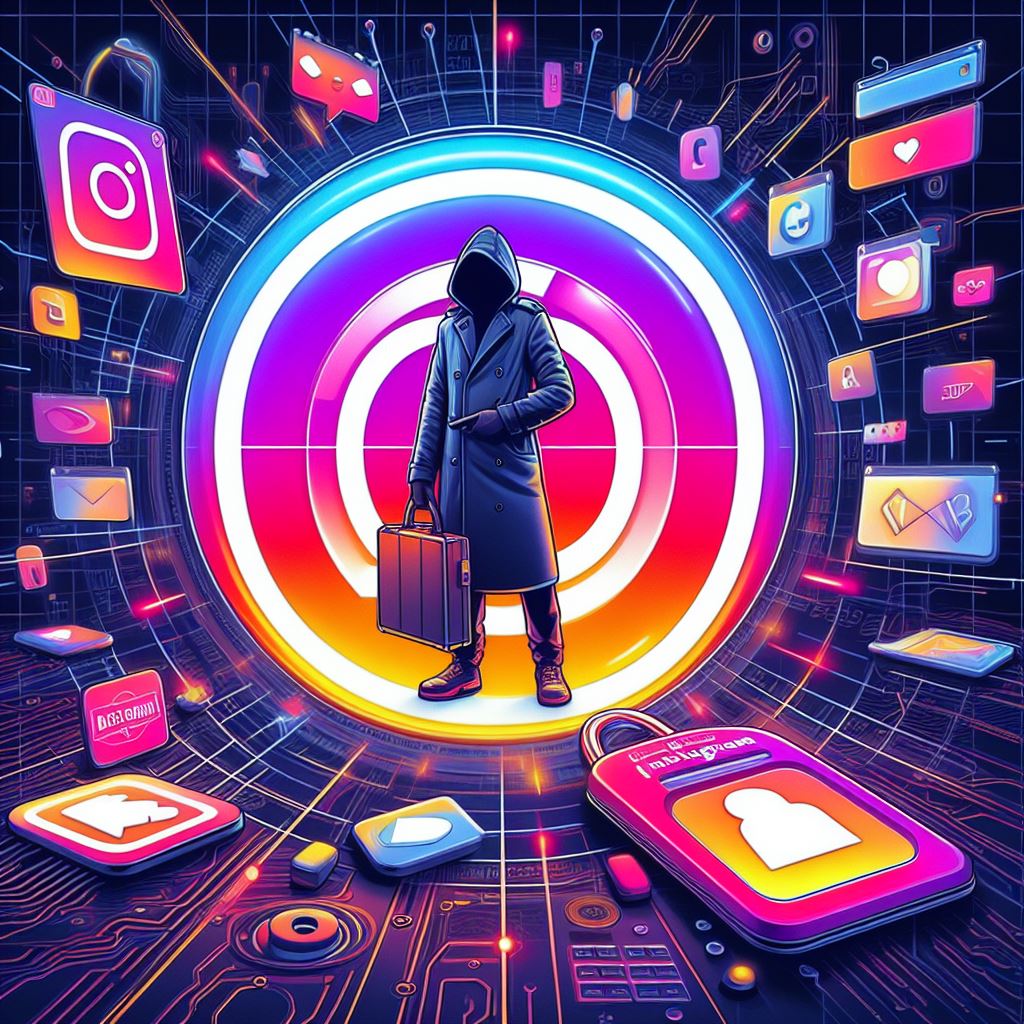 Instagram phishing kampanja