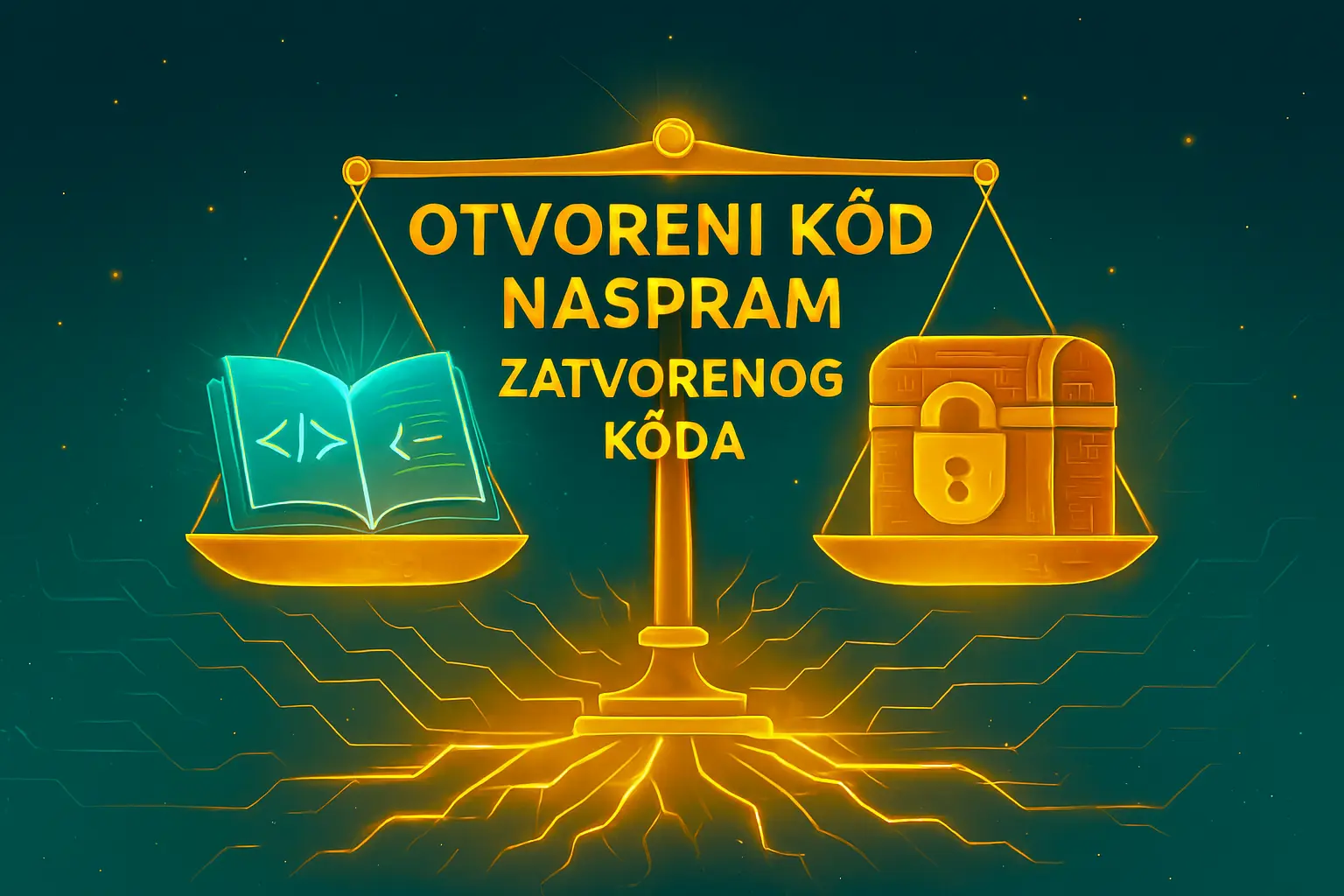 Otvoreni kôd vs zatvoreni kôd