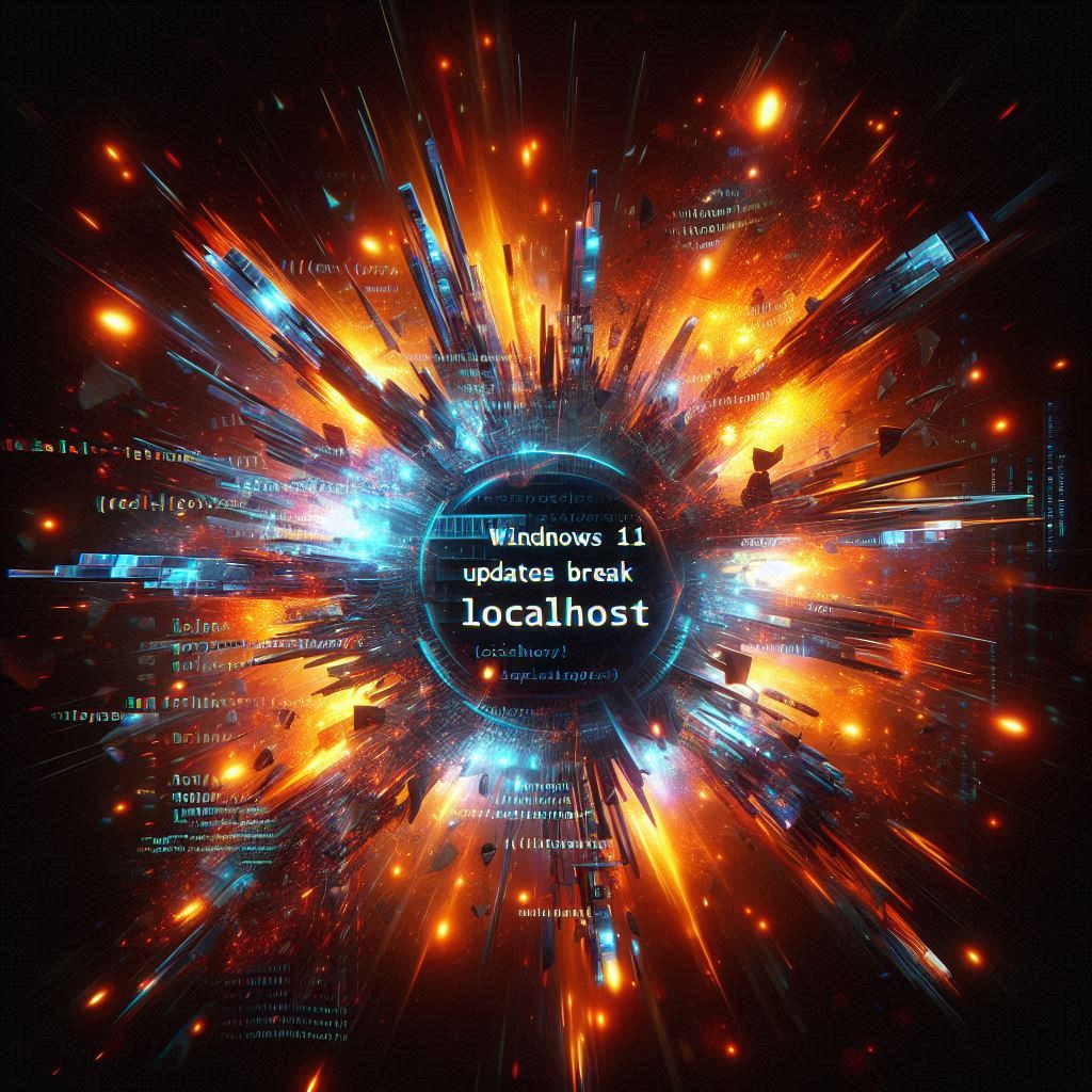localhost breaked by Windows 11 updates