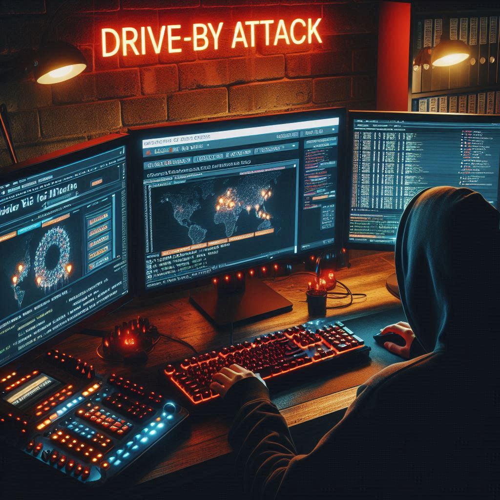 Drive-by attack