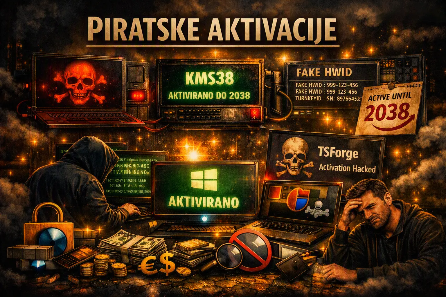 Kako funkcionišu piratske aktivacije