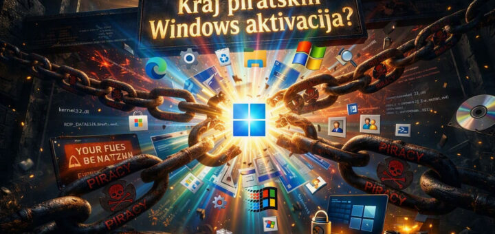 Kraj piratskih Windows aktivacija