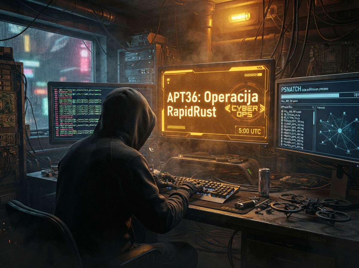 APT36: Operacija RapidRust