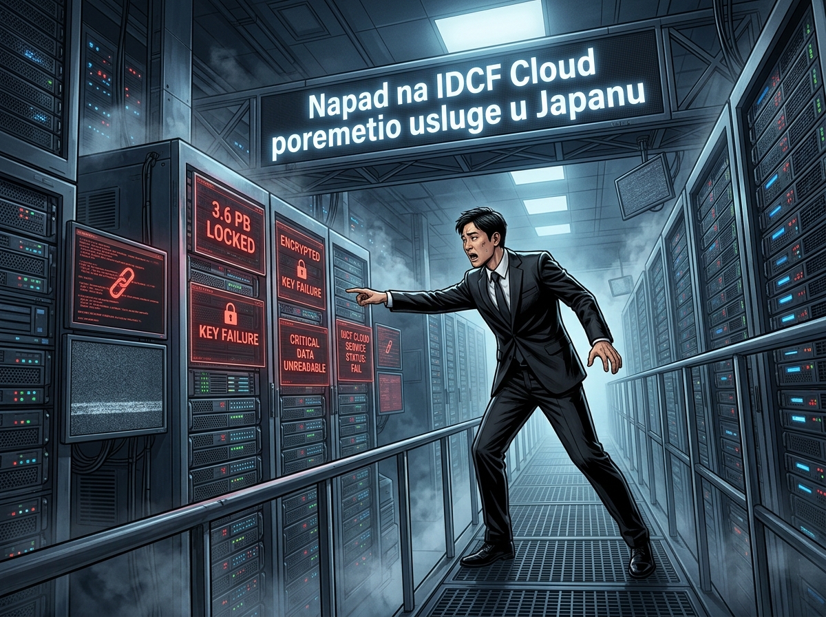 Napad na IDCF Cloud