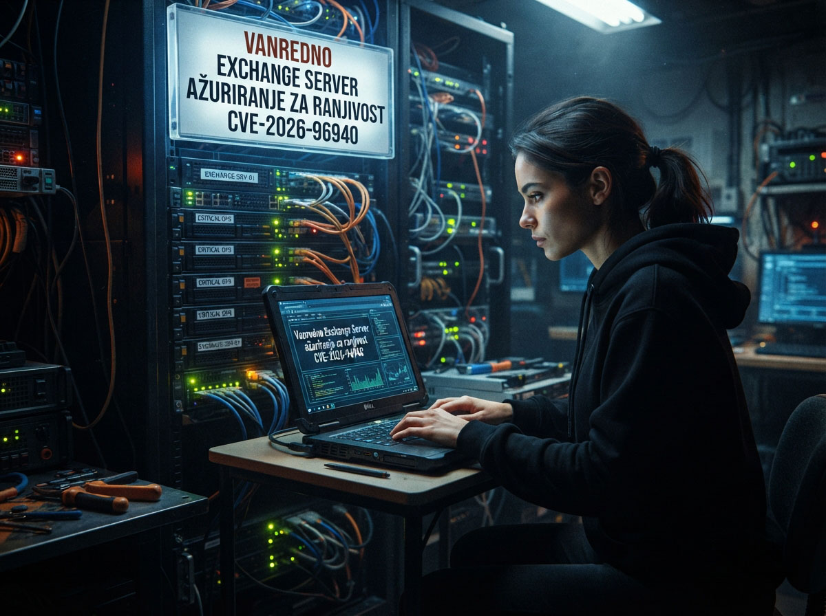 Vanredno Exchange Server ažuriranje za ranjivost
